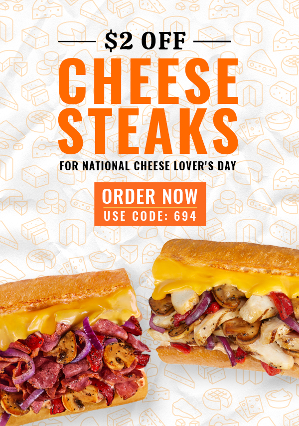 TODAY ONLY 2 Off for All Cheese Lovers! 🧀 Togo's